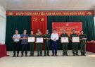 Hội Cựu chiến binh xã Quang Trung tổ chức lễ trao tặng kỷ niệm chương và tổng kết phong trào thi đua “Cựu chiến binh gương mẫu” giai đoạn 2019- 2024