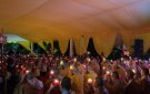 Lung linh ánh nến tri ân tại khóa tu mùa hè ở chùa Khánh Quang