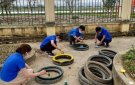 Bảo vệ môi trường bằng việc tái chế lốp xe cũ
