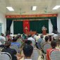 Hội nghị thảo luận, bỏ phiếu đề nghị công nhận xã Quang Trung đạt chuẩn nông thôn mới nâng cao năm 2022