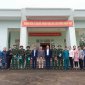 Thanh niên xã Quang Trung hăng hái lên đường nhập ngũ bảo vệ Tổ quốc